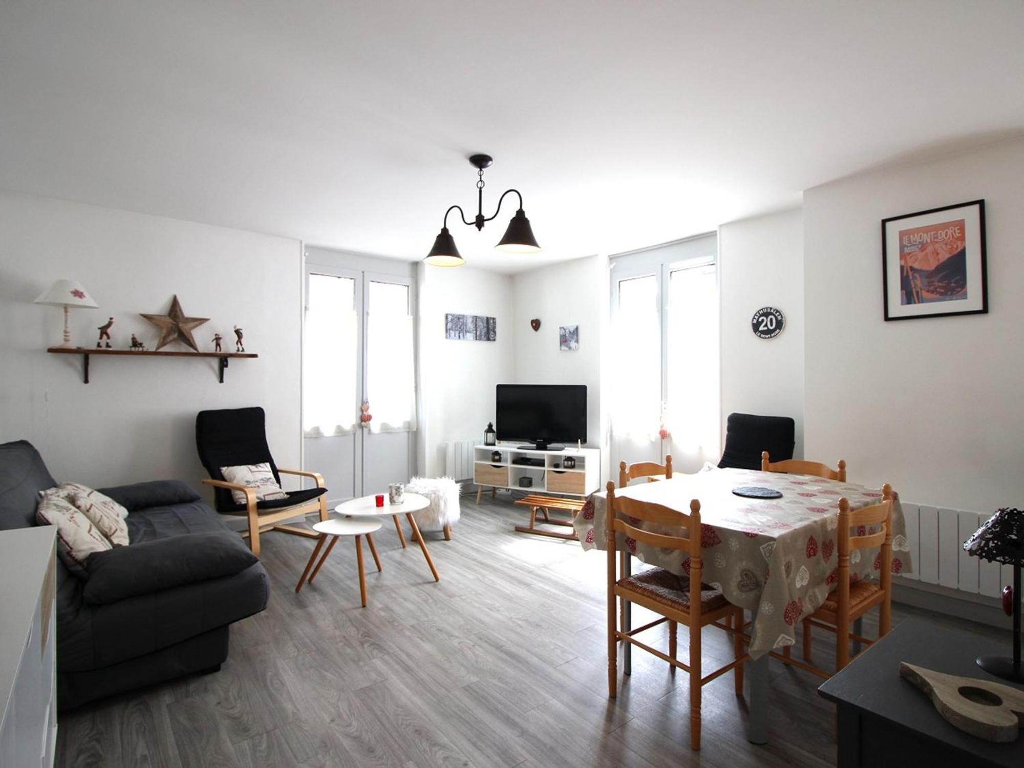 Appartement F2 6 Couchages Centre-Ville Proche Thermes - Fr-1-415-15 Le Mont-Dore Exterior foto